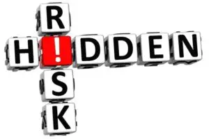 A crossword puzzle with the word " risked ".